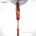 Red cheap powerful wind standing fan